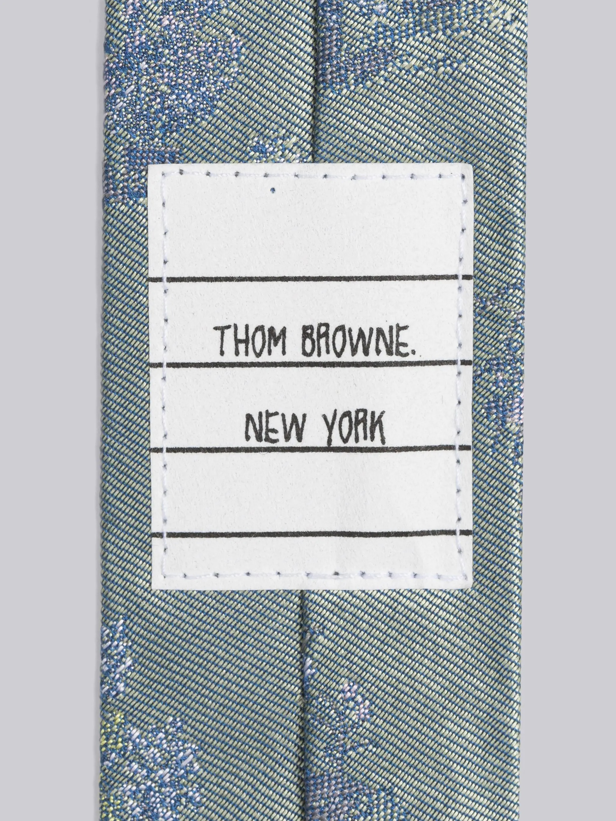 Toile Jacquard Stripe Classic Tie - 2