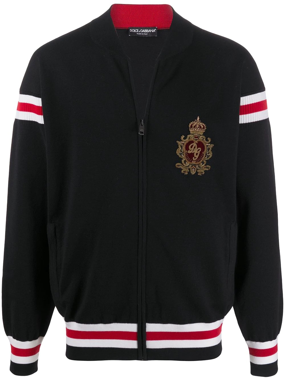 varsity bomber jacket - 1