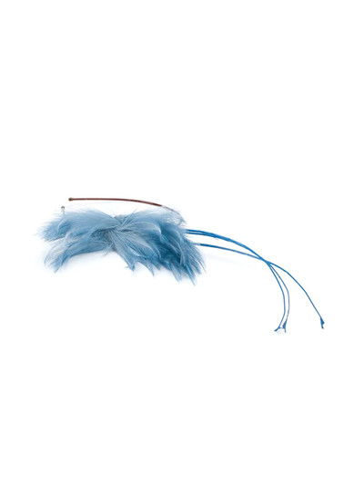 EMILIO PUCCI feather-detail headband outlook