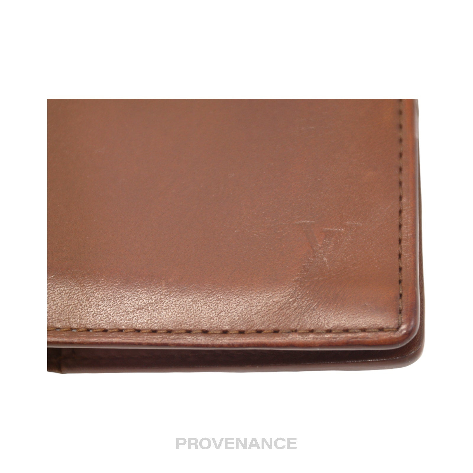 Louis Vuitton Brazza Wallet - Ombre Leather - 6