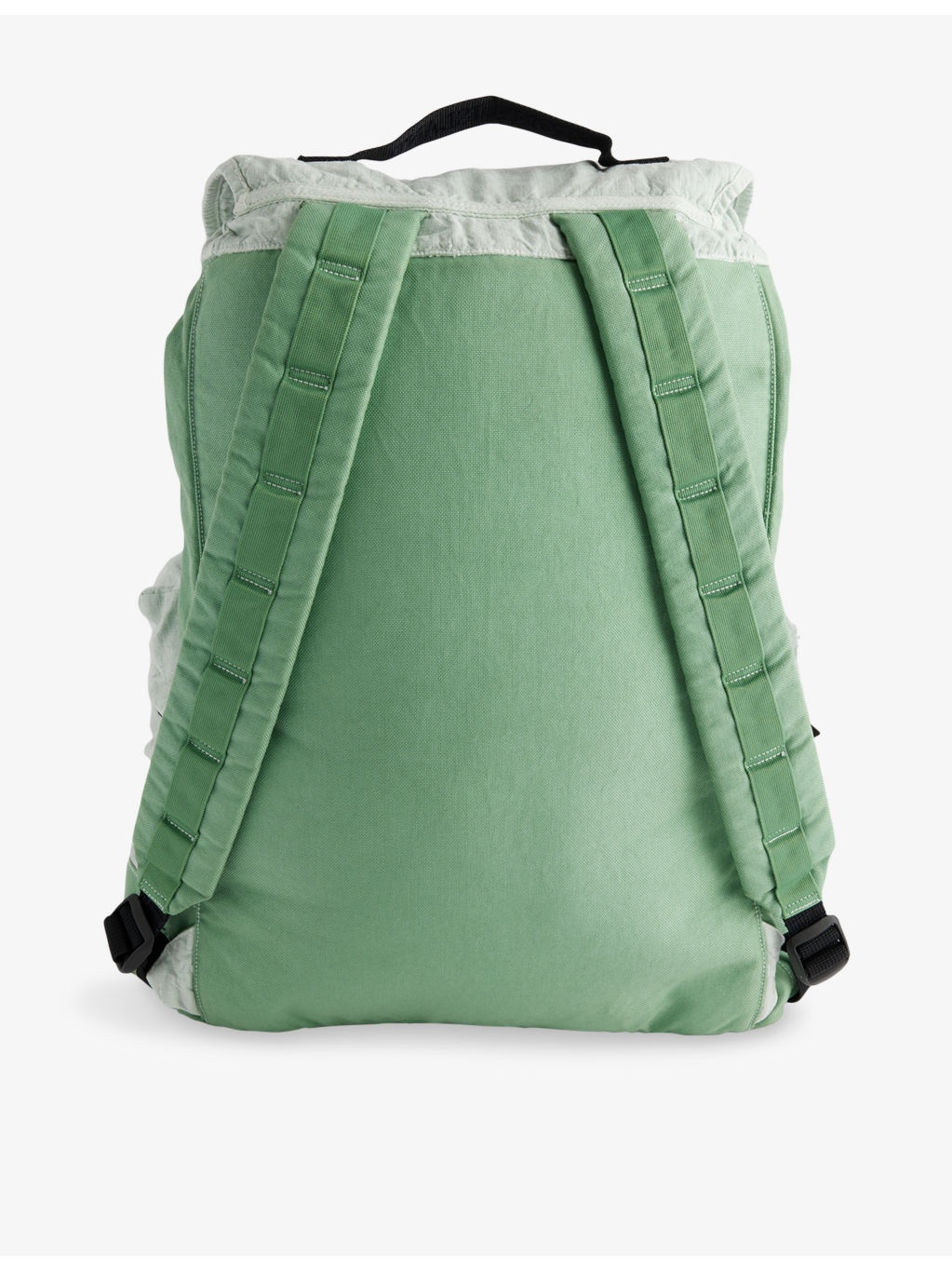 Brand-Patch Zip-Pockets Linen-Blend Backpack - 4