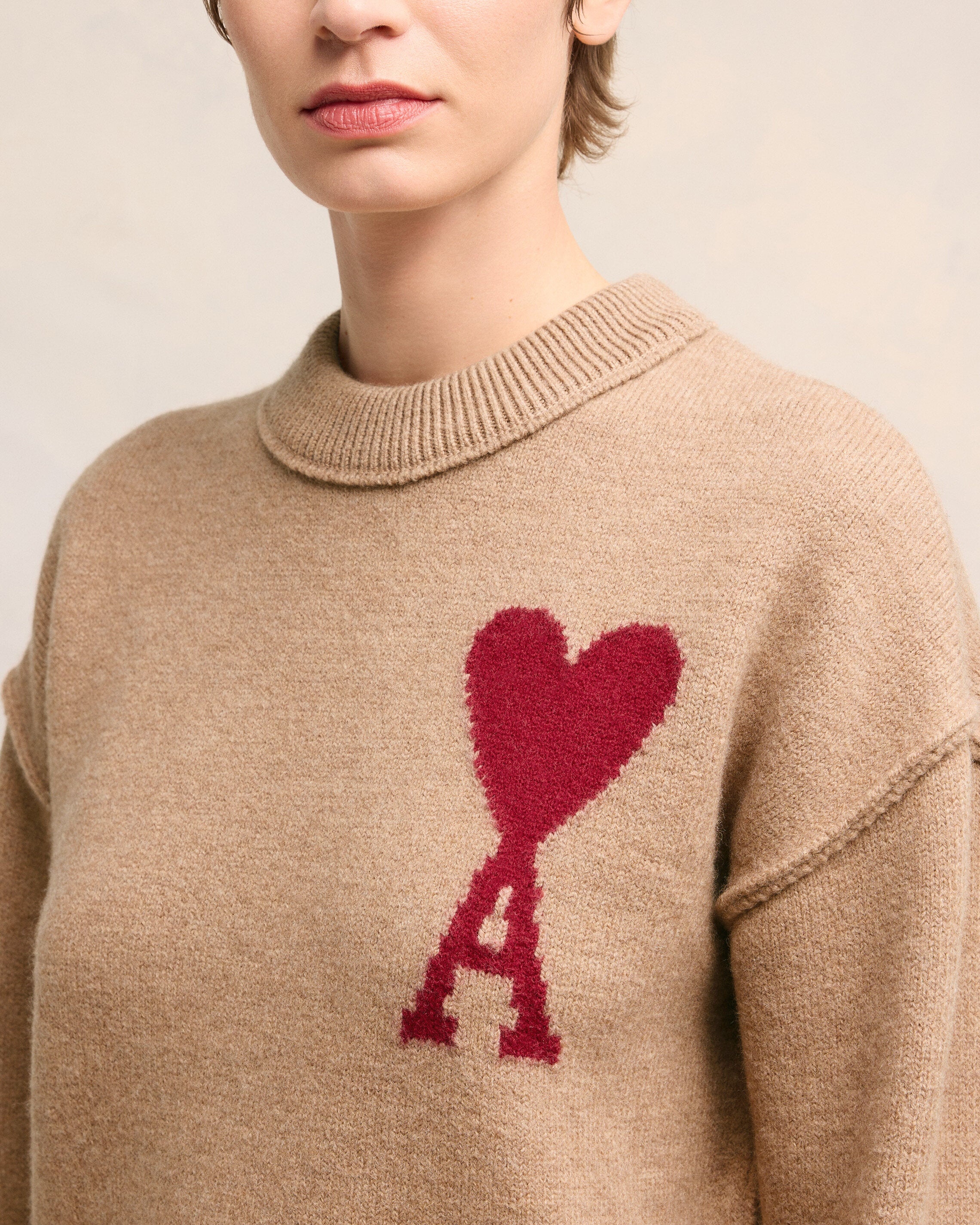 RED AMI DE COEUR SWEATER - 4