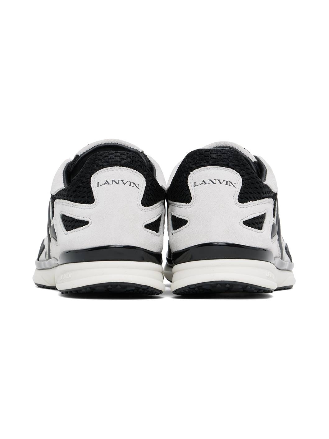 Black & White Meteor Sneakers - 2
