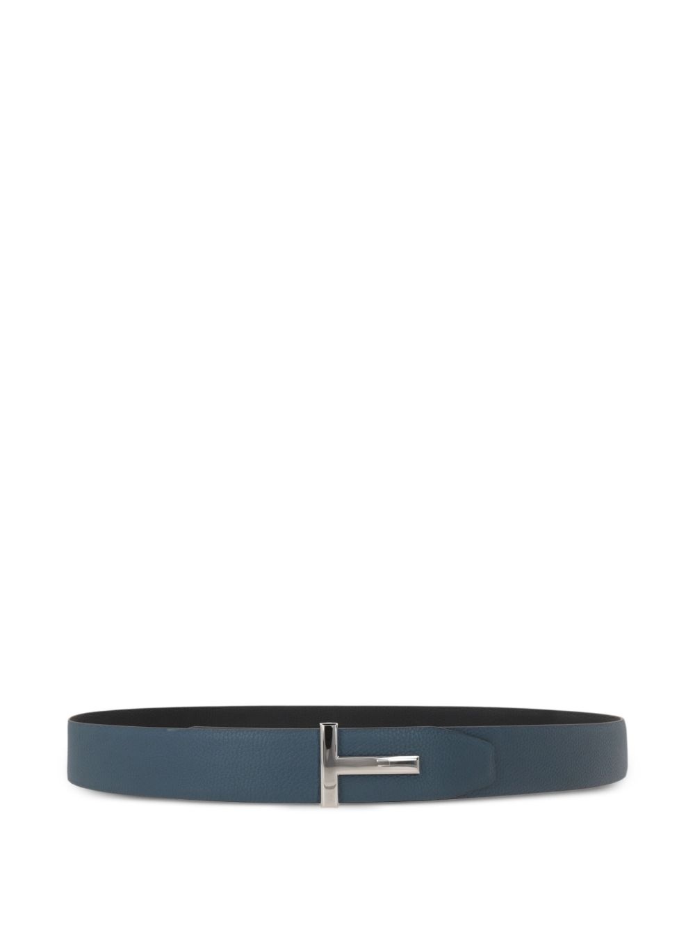 T-buckle leather belt - 3