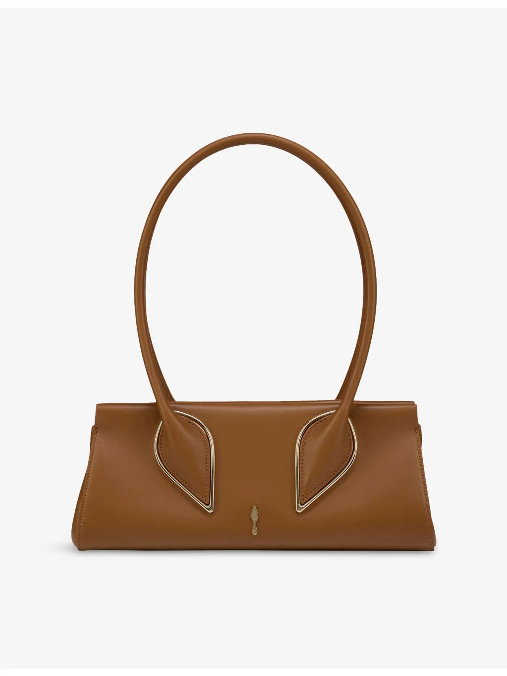 Venus Baguette Leather Shoulder Bag - 1