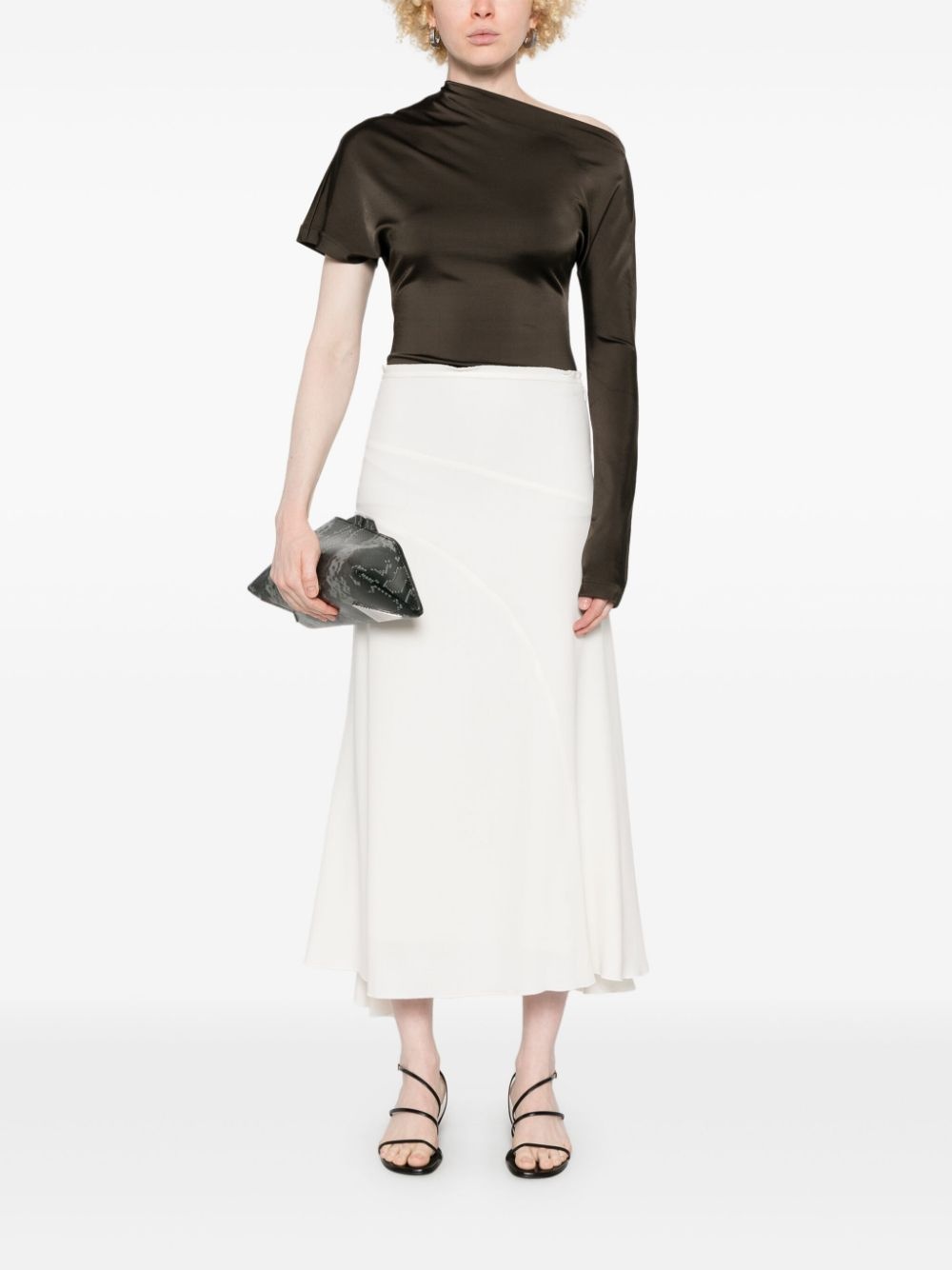panelled skirt - 2