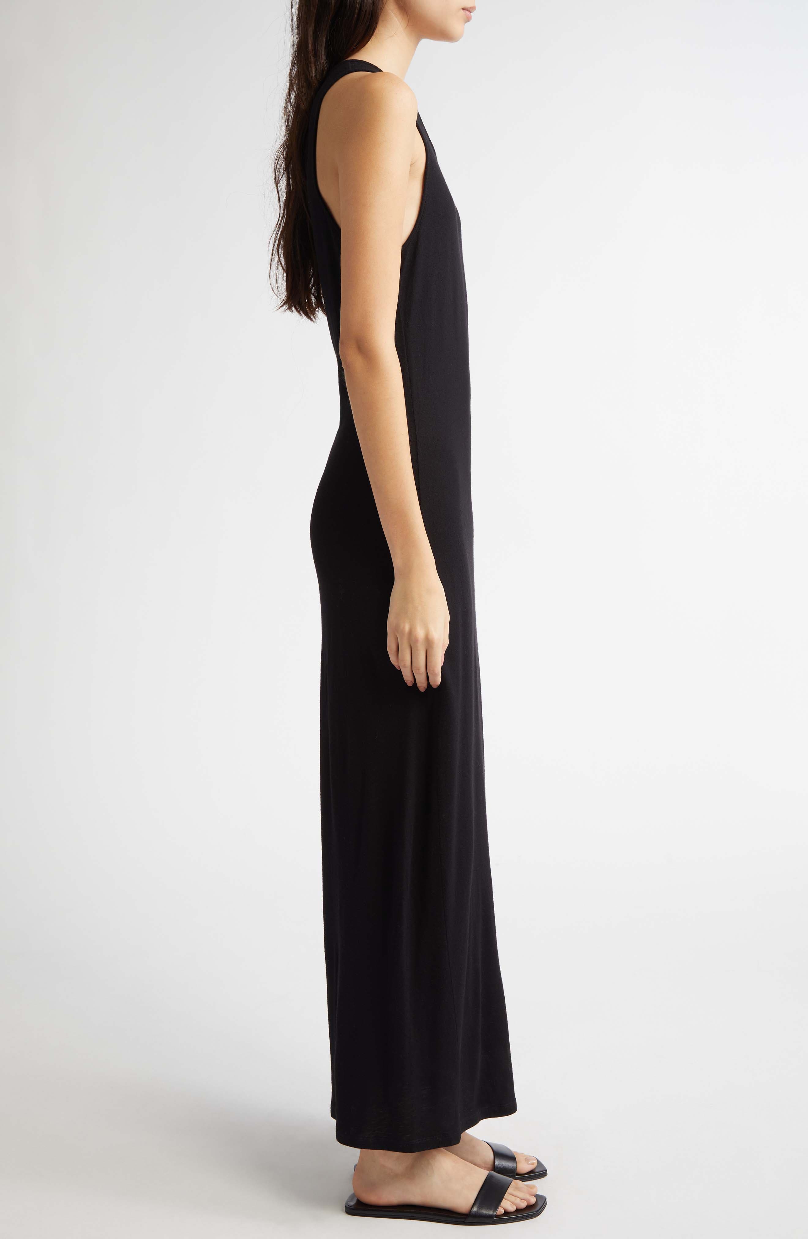 LOULOU DE SAISON Myron Tank Maxi Dress in Black at Nordstrom - 3