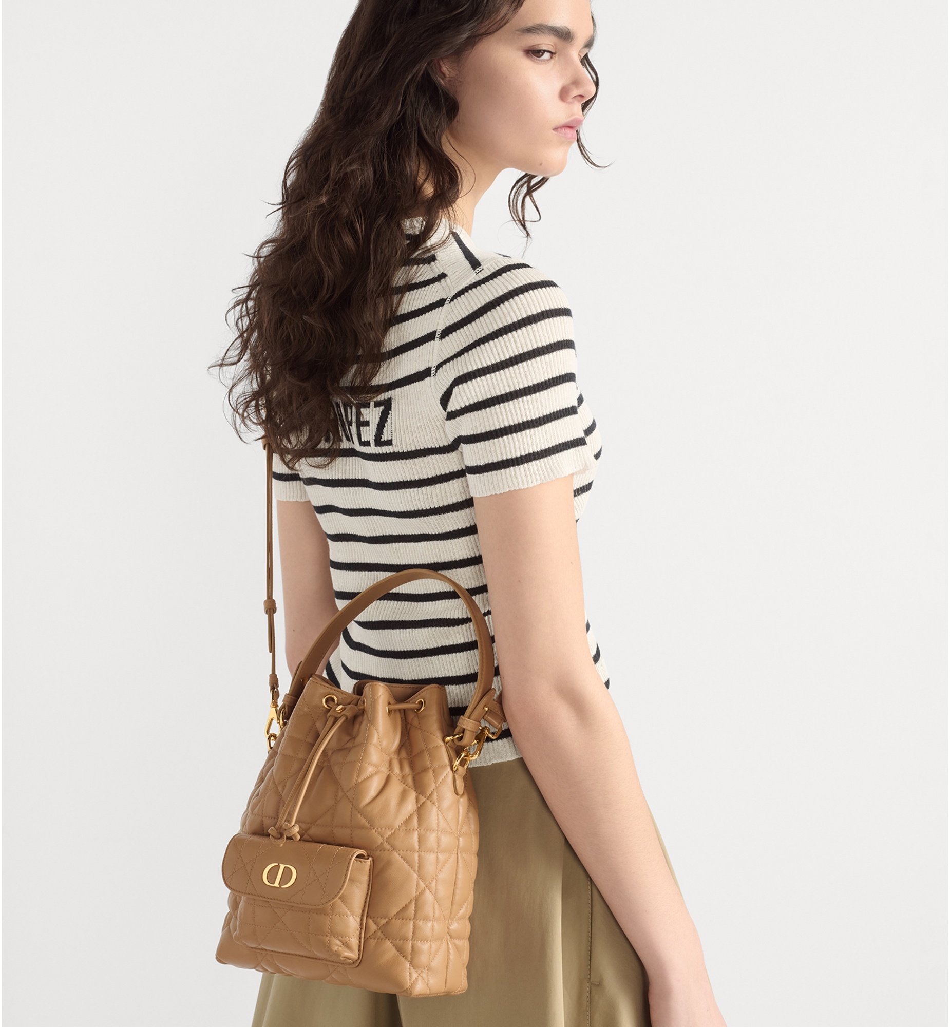Small Dior Caro Bucket Bag - 2