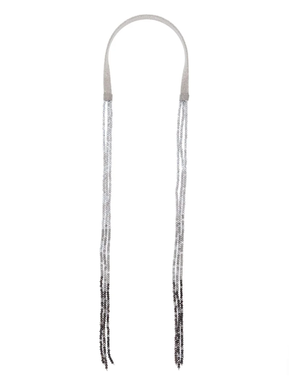 beaded-strands necklace - 1