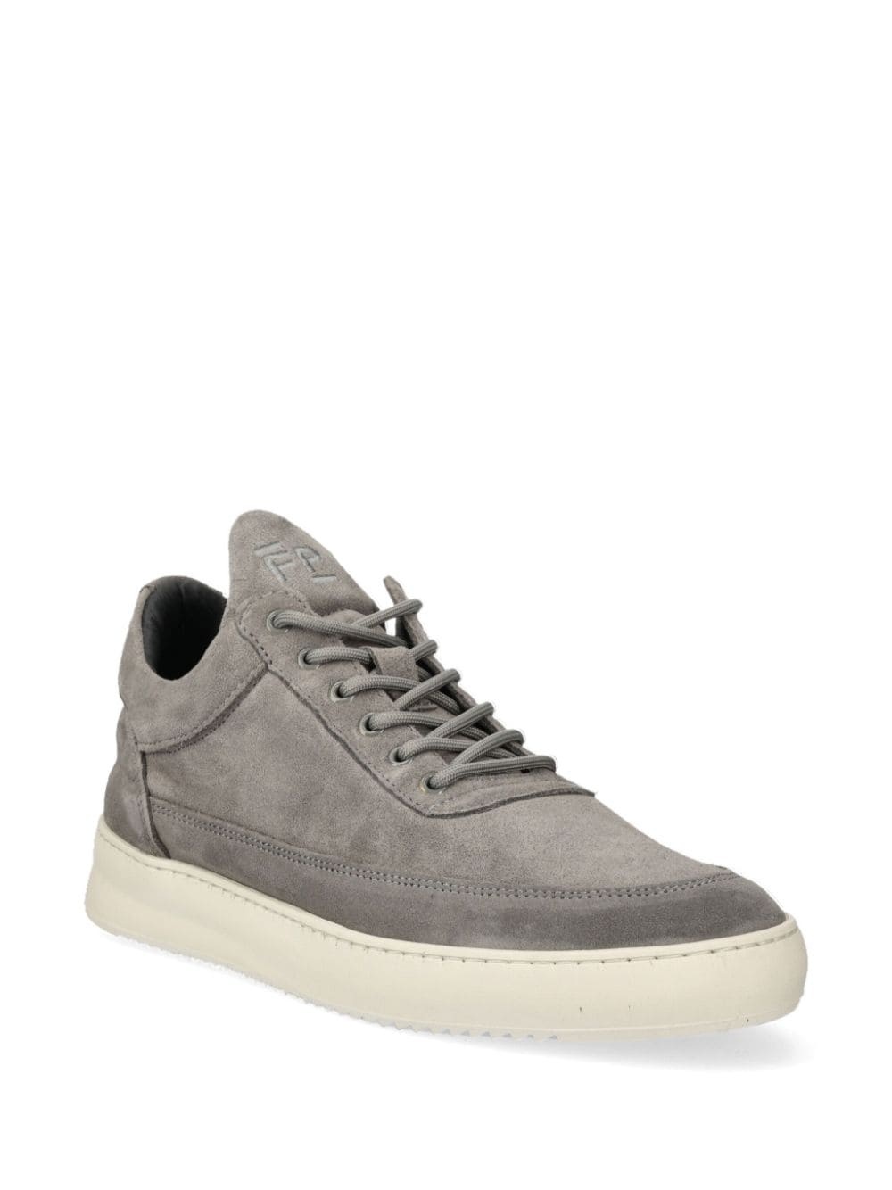 suede low-top sneakers - 2