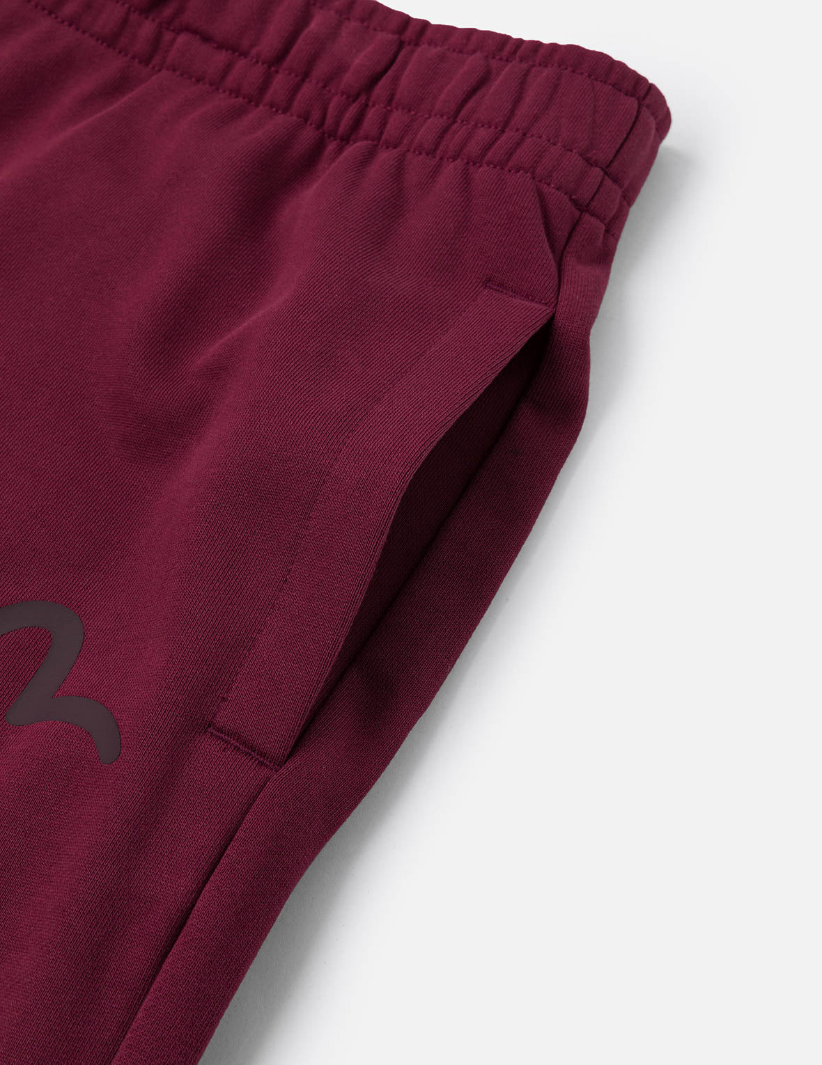 Brushstroke Seagull and Logo Print Straight Fit Sweatpants - 10