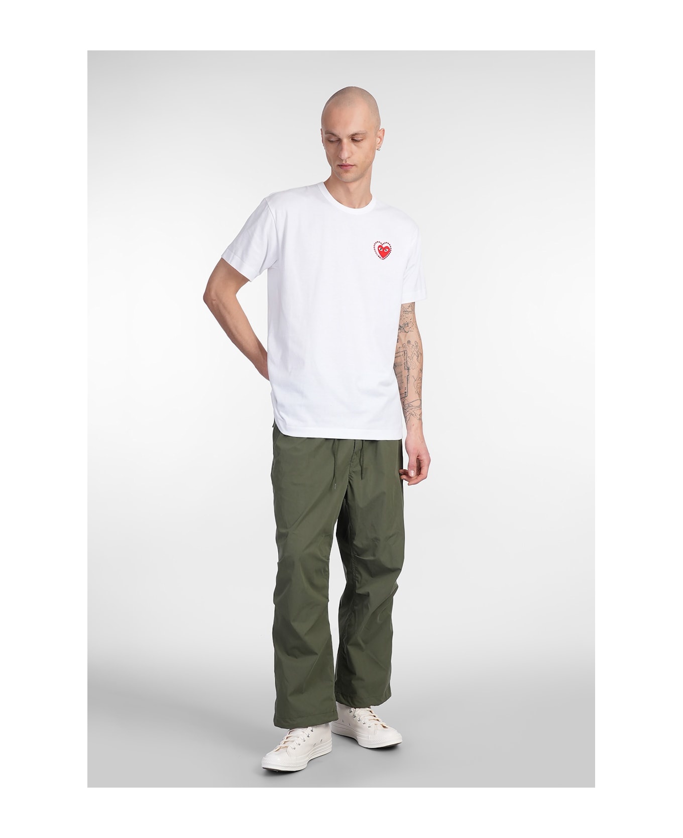 T-shirt In White Cotton - 2
