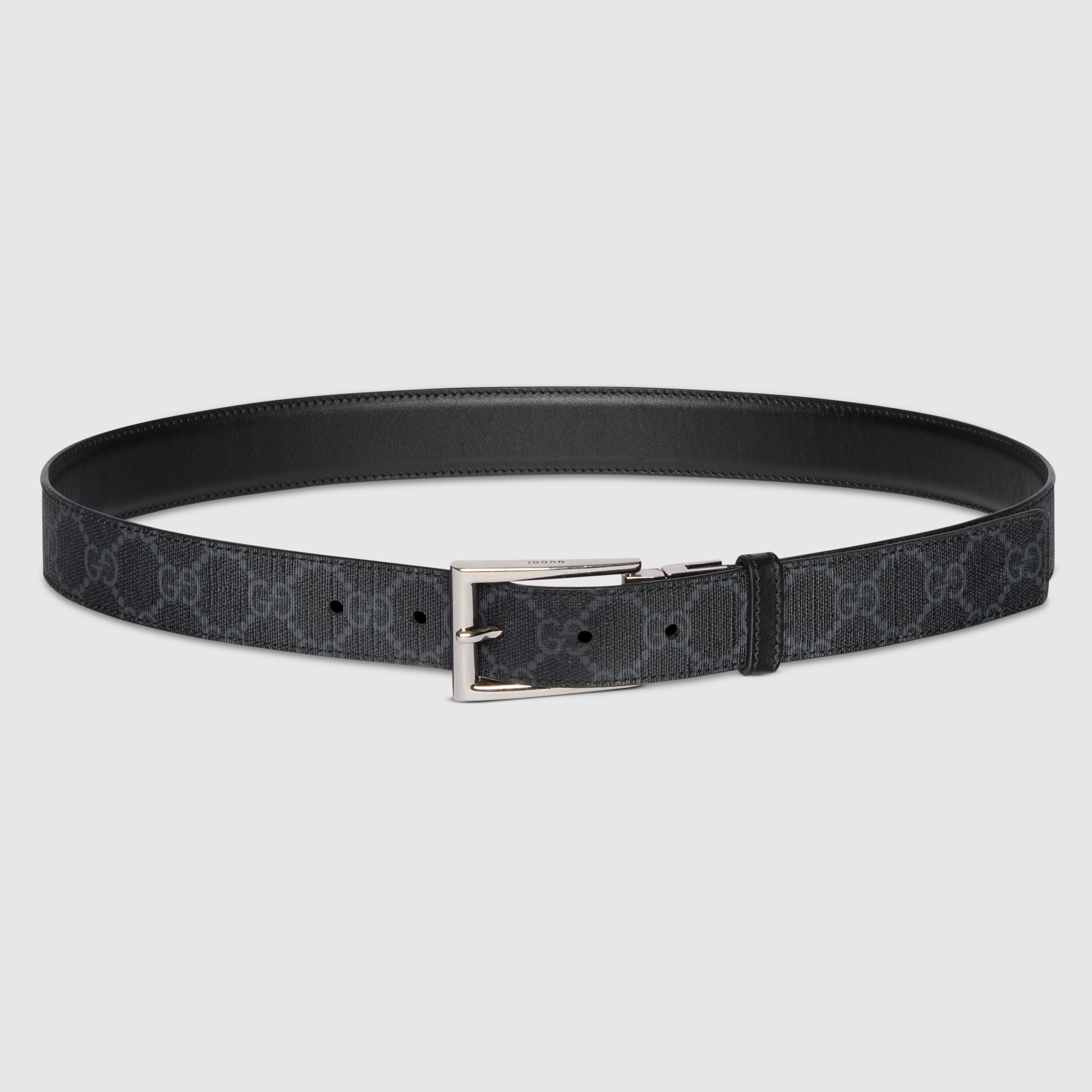 Reversible belt with rectangular buckle - 4