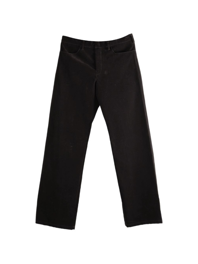 Sol velvet panelled trousers 1