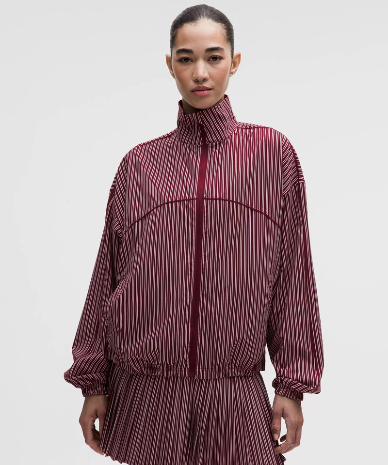 UV-Protective Oversized Tennis Jacket 1