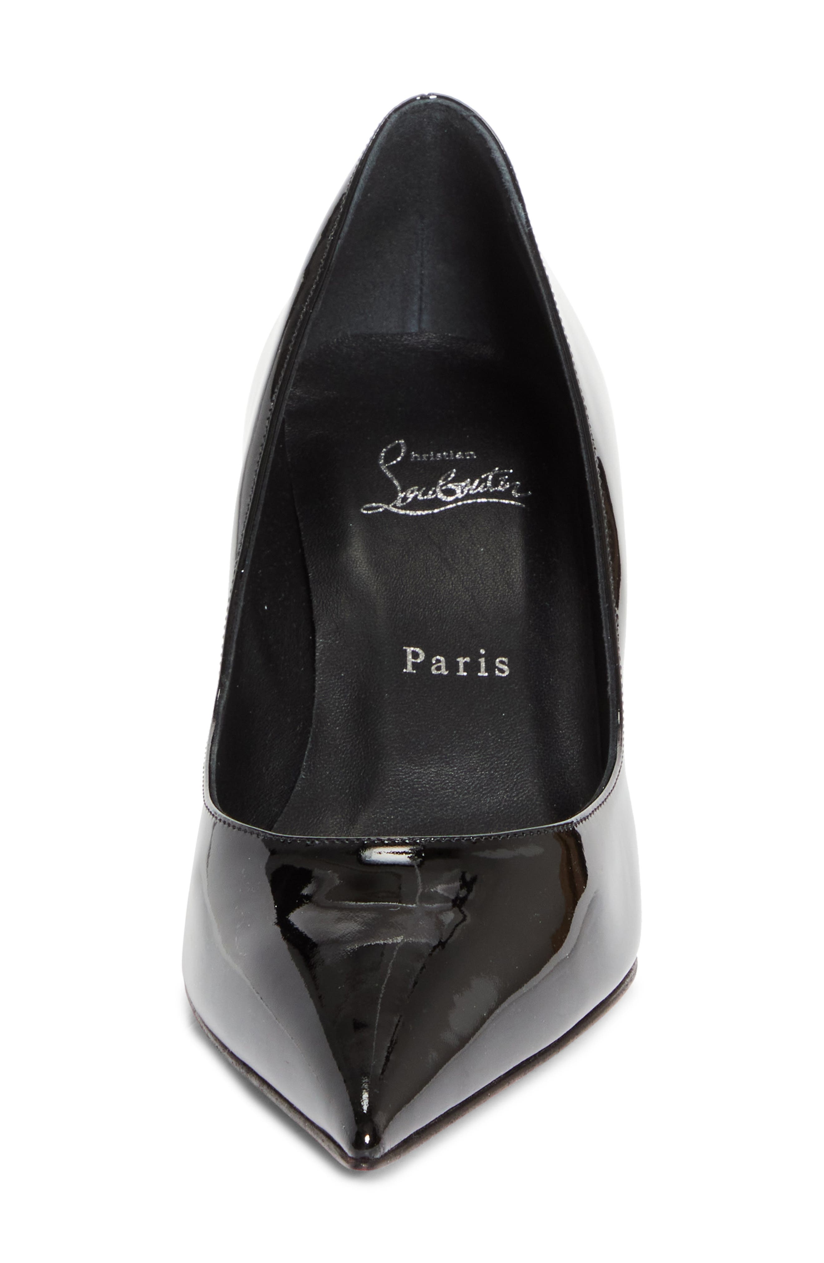Christian Louboutin Miss Z Pointed Toe Pump in Black at Nordstrom - 4