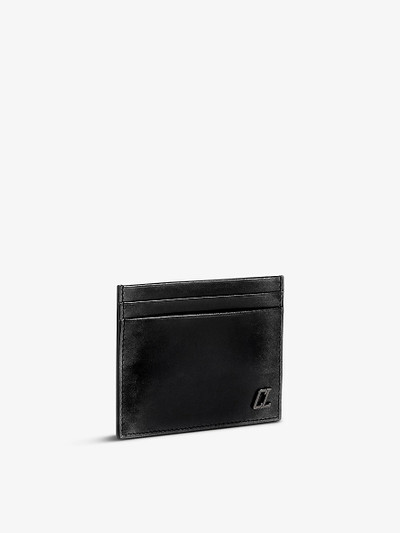 Christian Louboutin Metallic-plaque card-slot leather wallet outlook