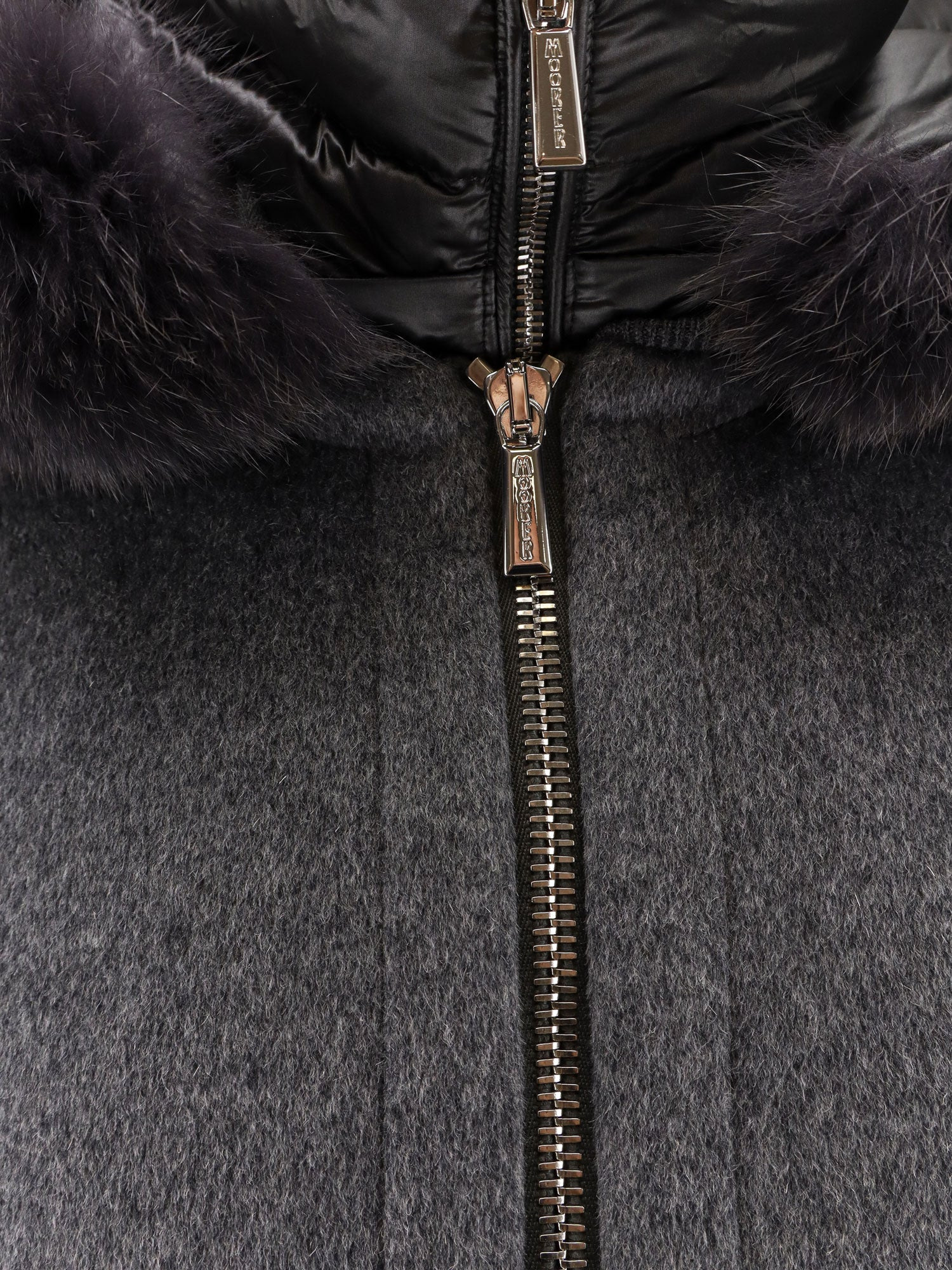 MOORER - Moorer Pegaso-Cwr Sleeveless Wool And Cashmere Coat - 2
