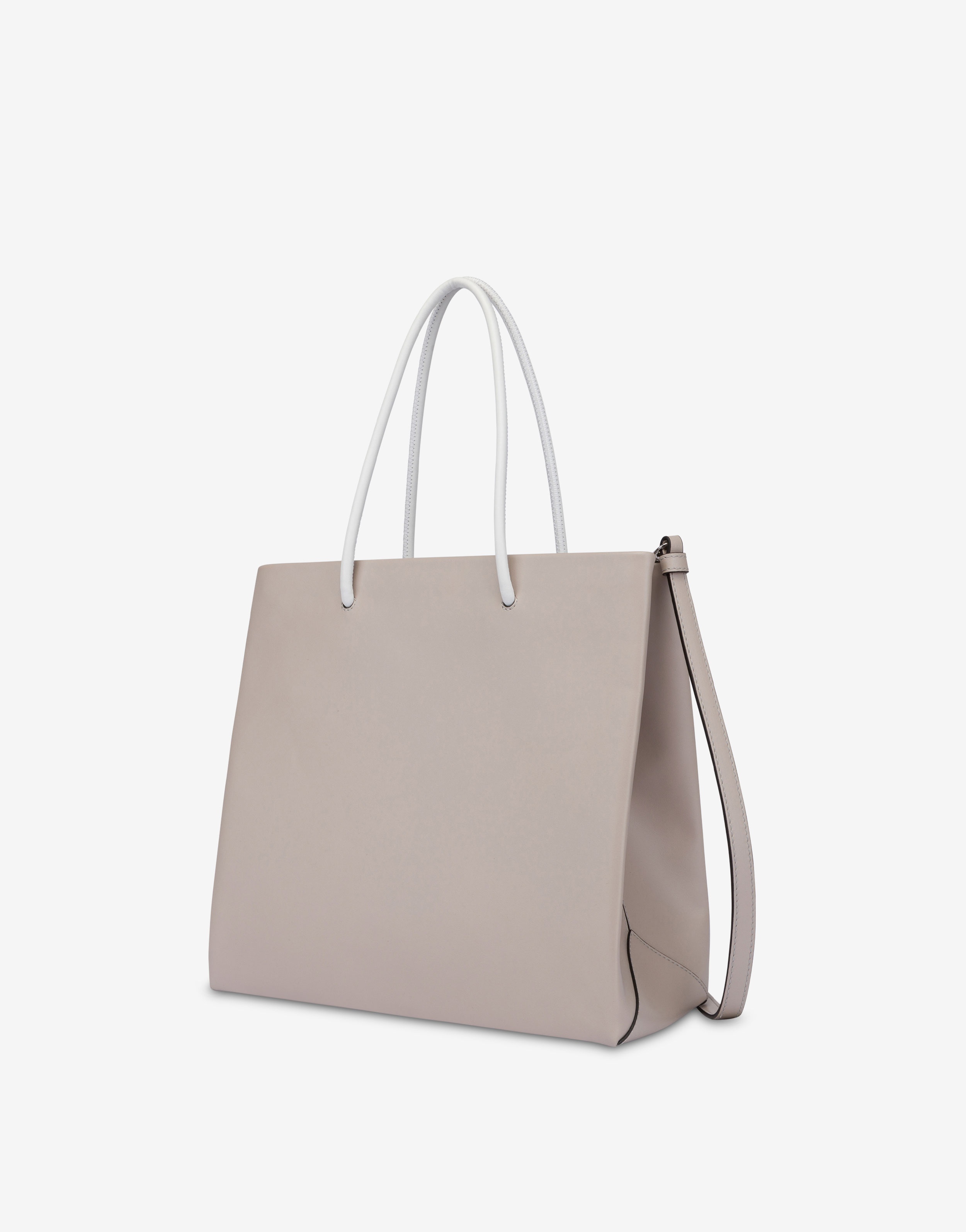 LETTERING LOGO CALFSKIN SHOPPER - 2