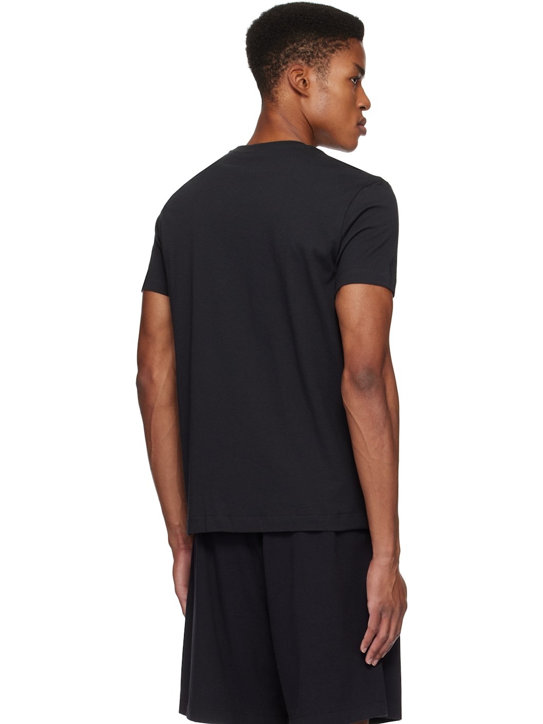 Black SKIMS Cotton Classic T-shirt - 3