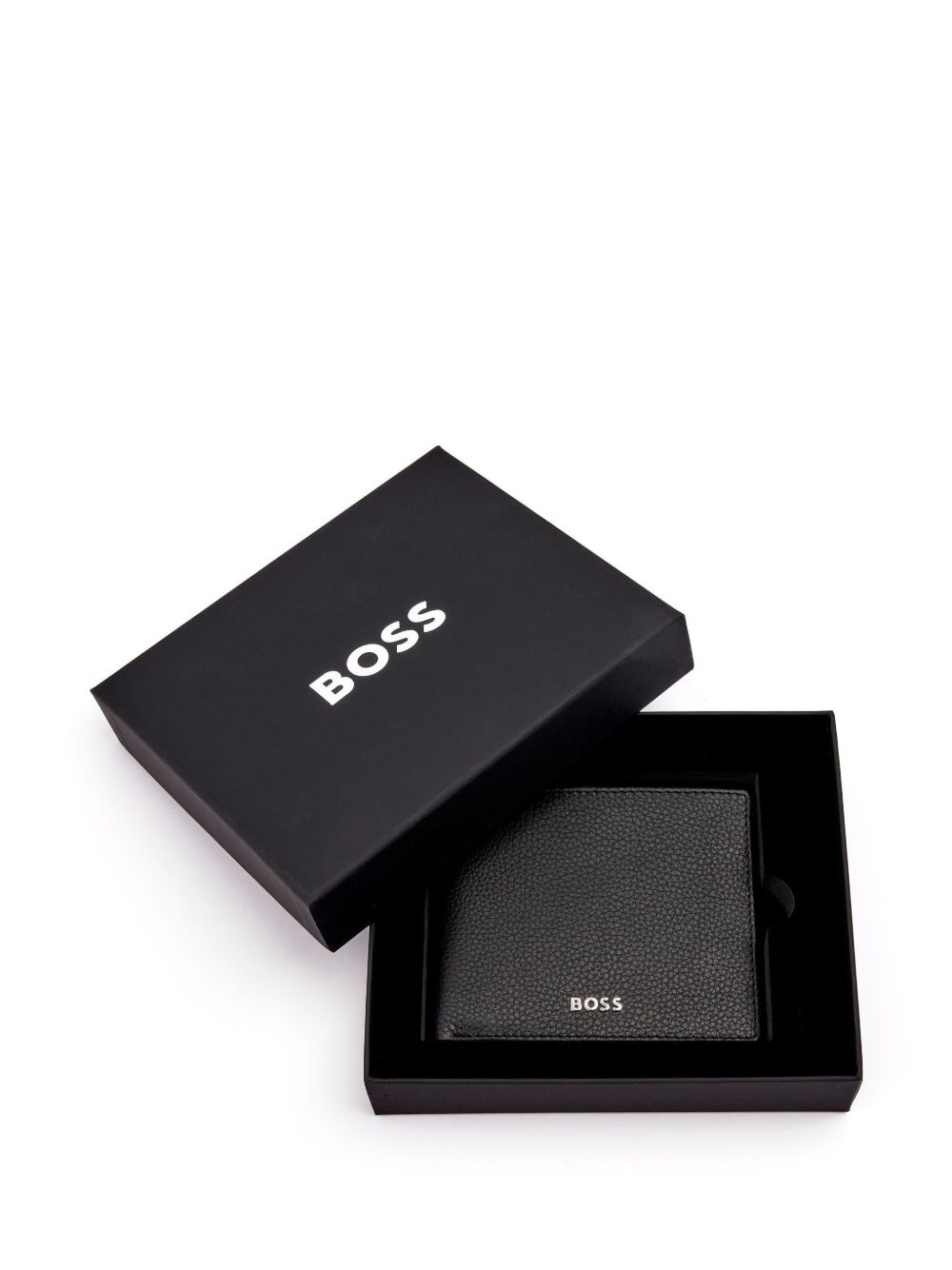 logo-print leather wallet - 5