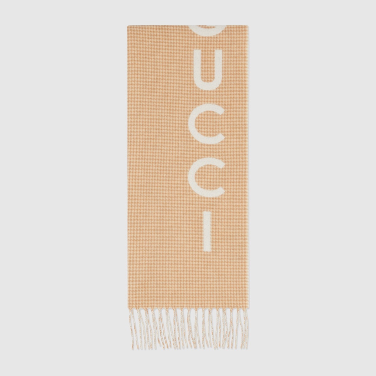 Wool cashmere Gucci scarf - 1