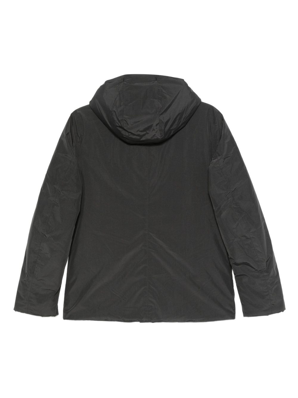 hooded zip-front jacket - 2