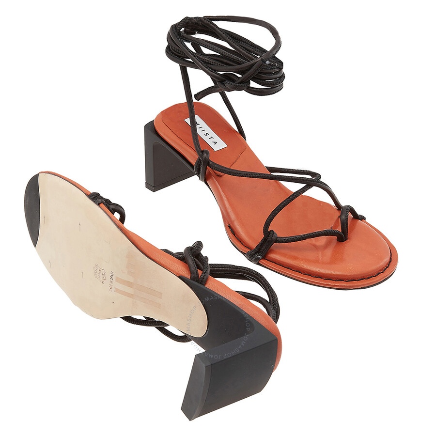 Open Box - Miista Ladies Alberta Strappy Leather Sandals, Brand Size 36 ( US Size 6 ) - 2