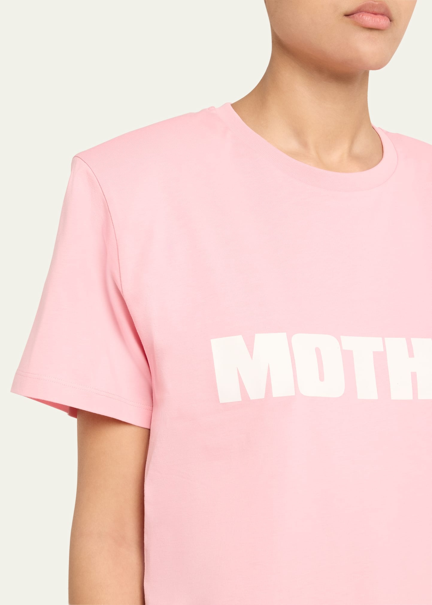 Mother Typographic Cotton T-Shirt - 5