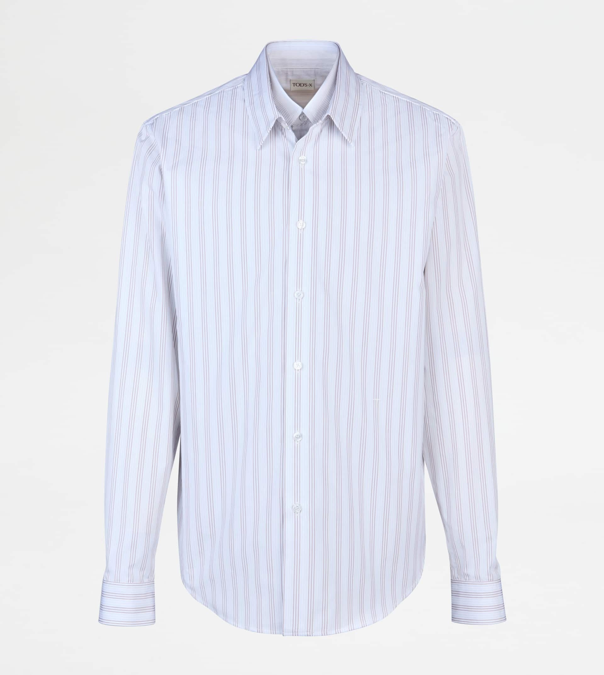SHIRT IN COTTON TOD'S•X CAPSULE COLLECTION - WHITE, BEIGE - 1