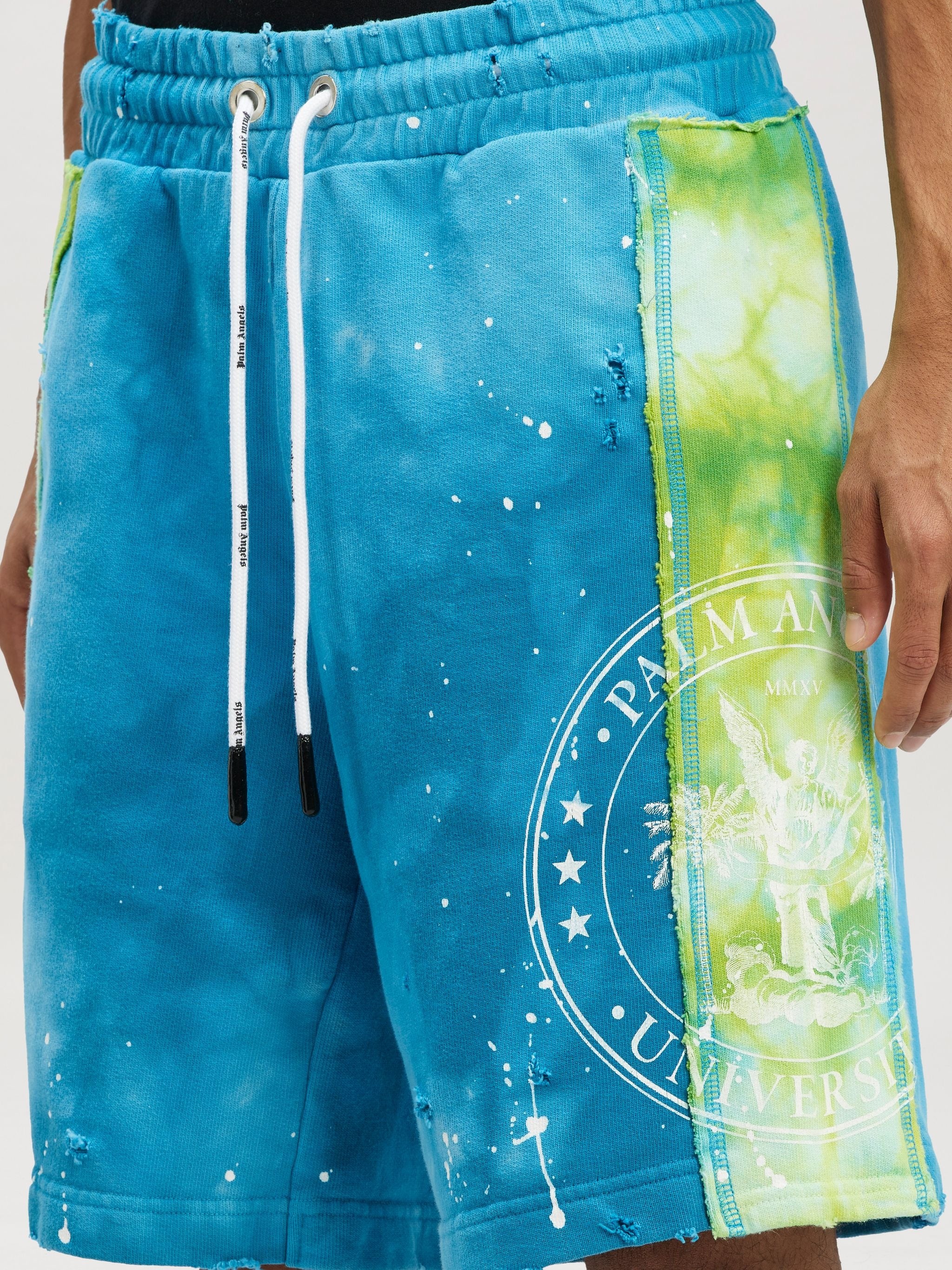 Mix Tie Dye Cut Vint Sweatshorts - 6