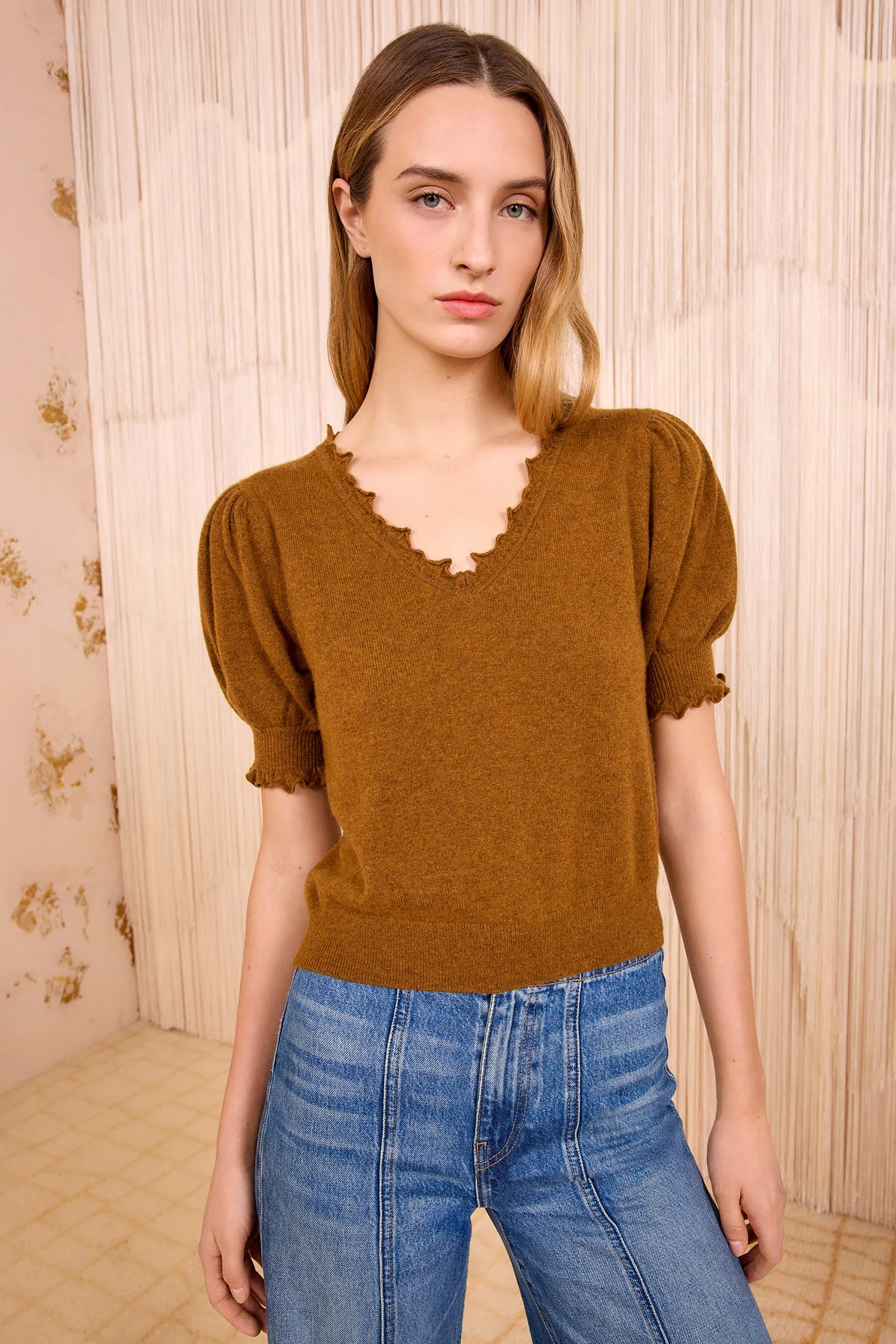 Polline Short Sleeve Top - 1