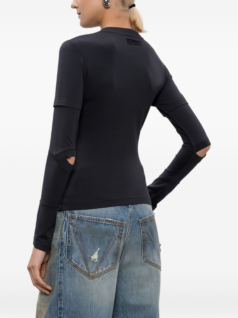 layered long-sleeve T-shirt 4