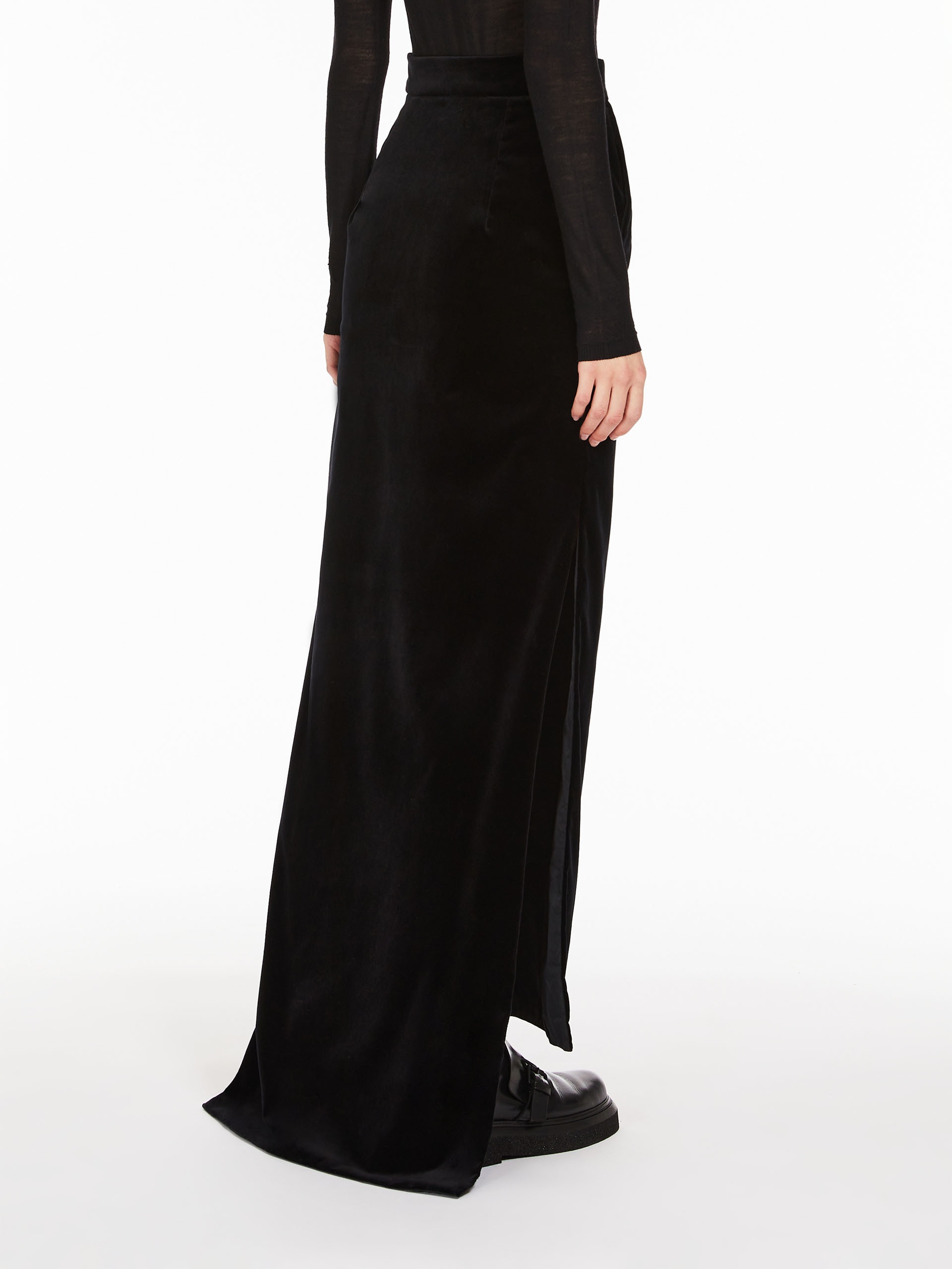 ZUPPA Long velvet skirt - 4