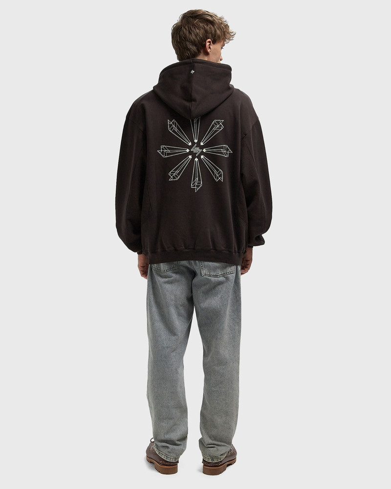 REPRESENT 247 Uprising Oversized Hoodie outlook