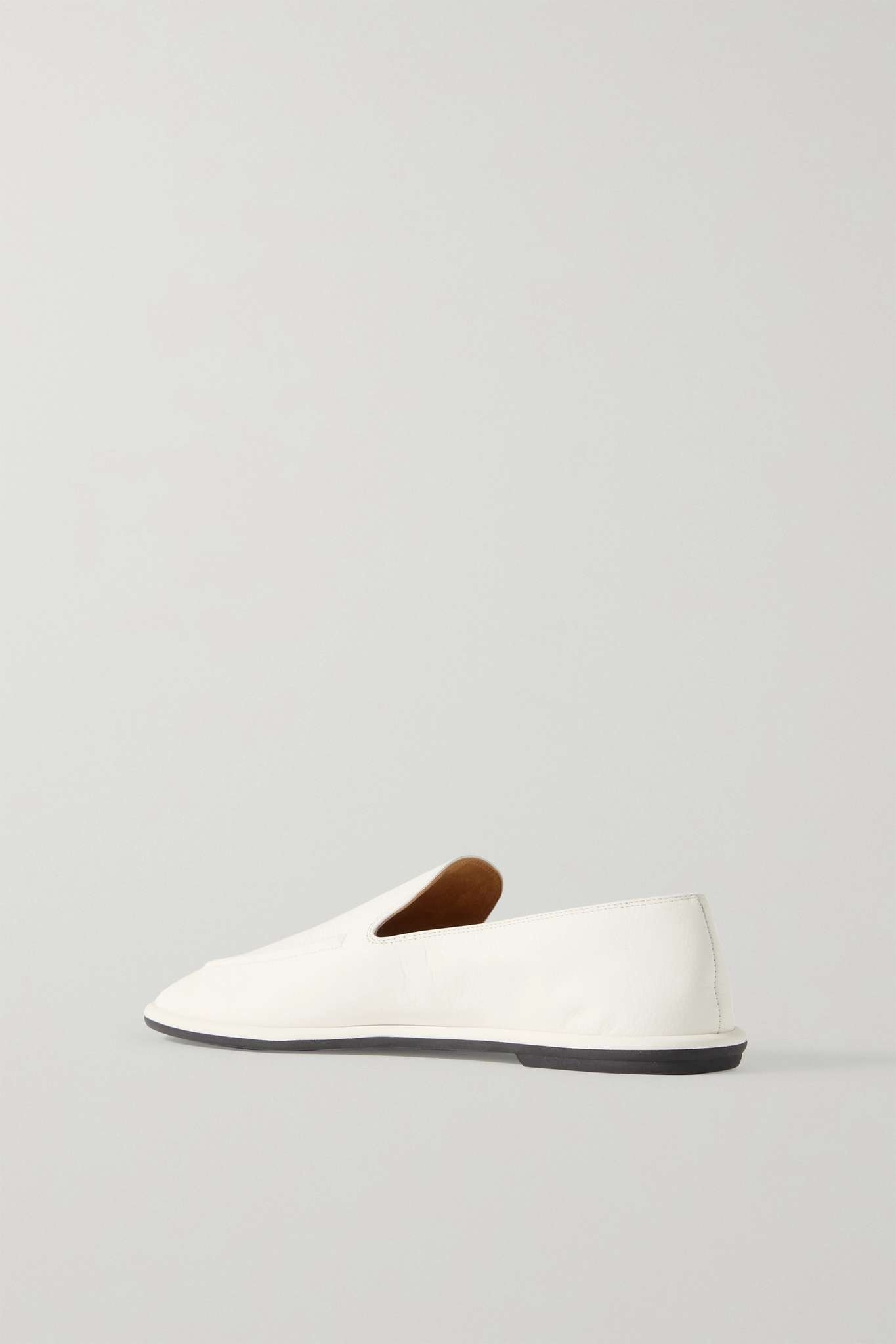 Canal leather loafers - 3