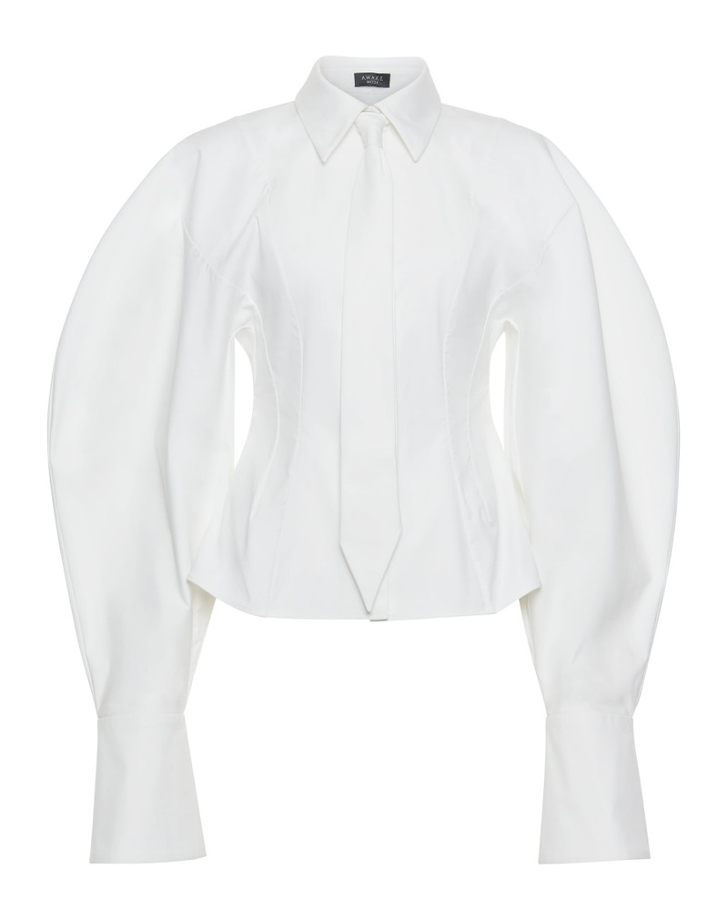 PUFF SLEEVE SHIRT WHITE 3