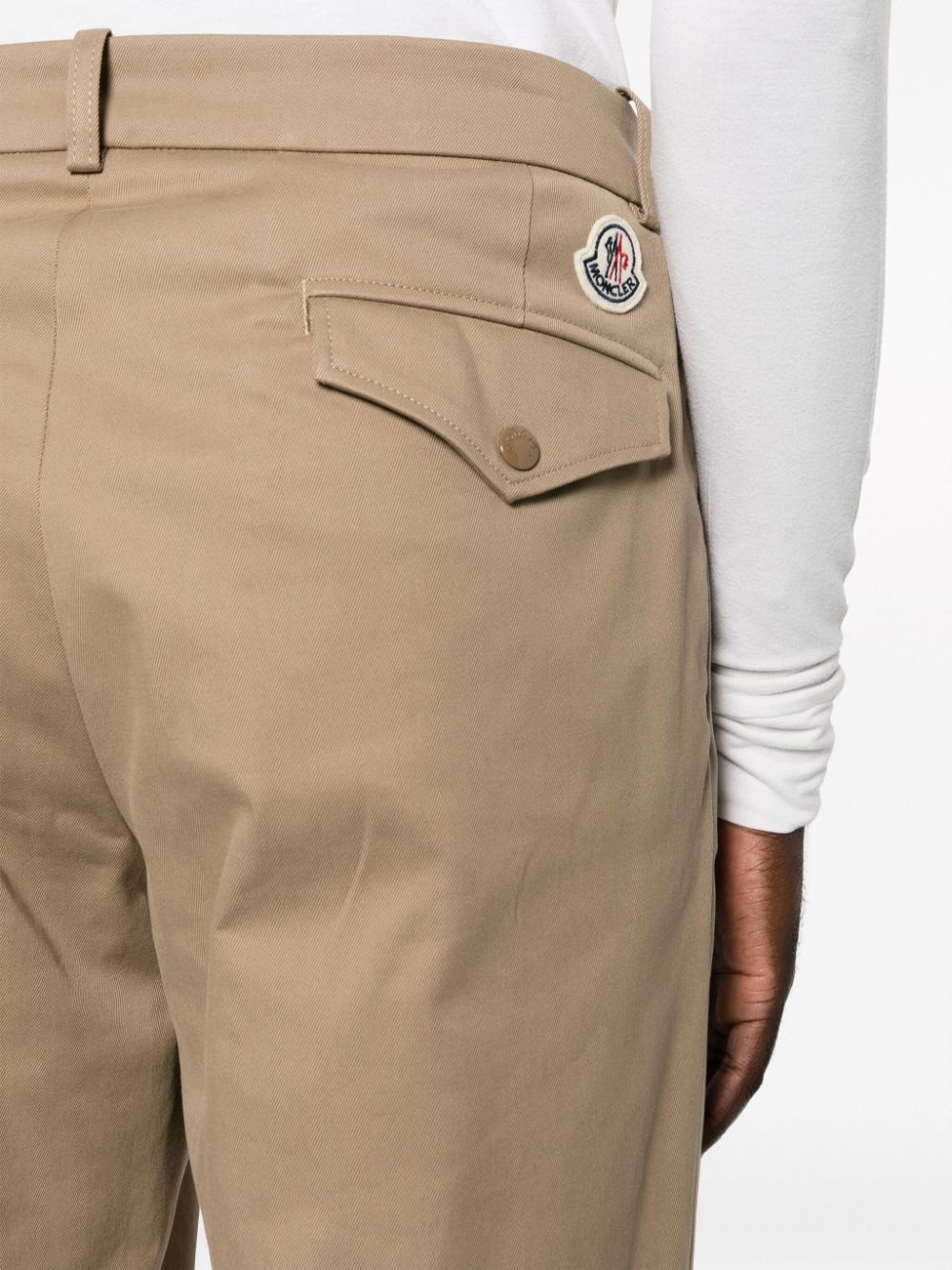 slim-fit cotton chinos - 5