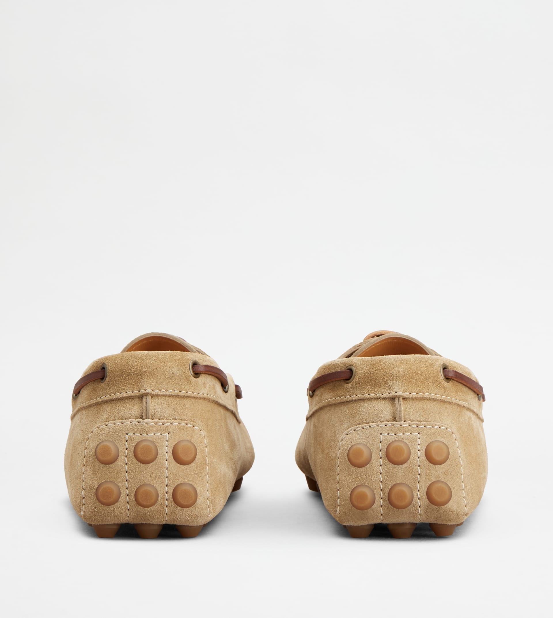 BOAT GOMMINO BUBBLE IN SUEDE - BEIGE, BROWN - 2