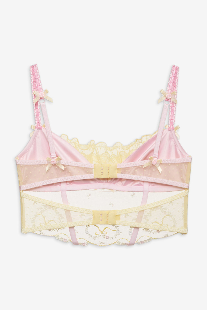 For Love & Lemons Sunny Bouquet Bustier outlook