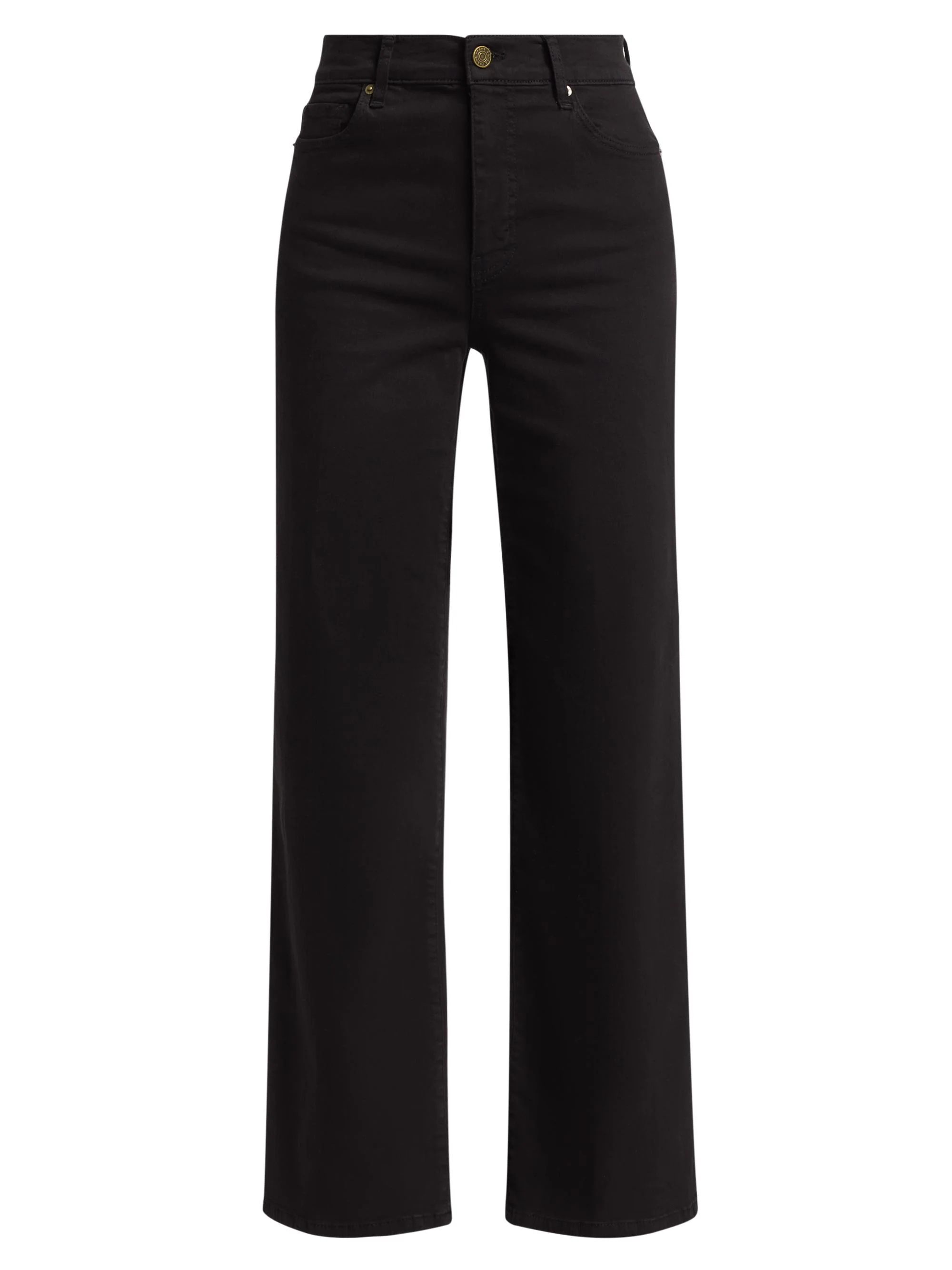 Women's Le Slim Palazzo Jeans - Black - 1