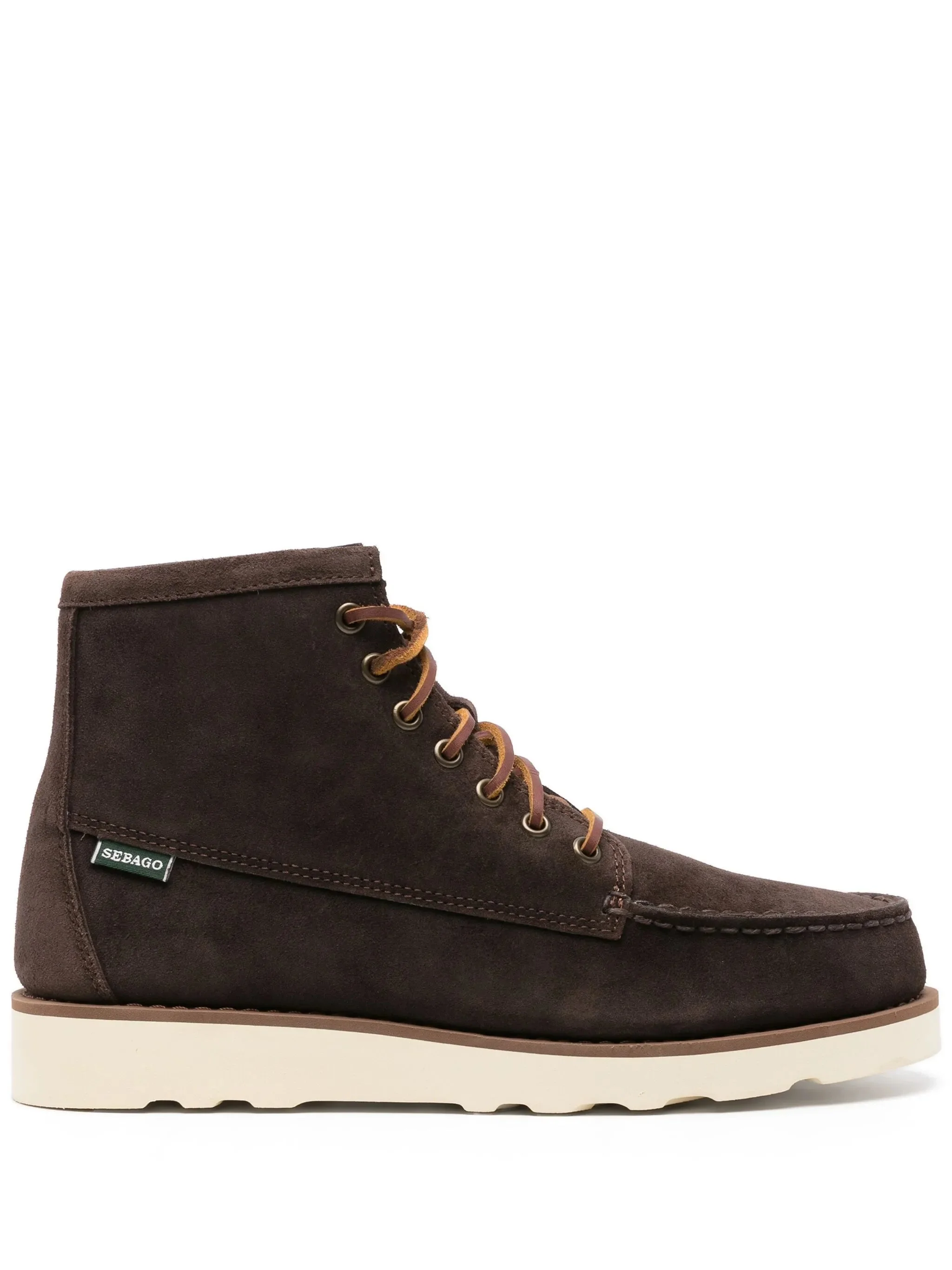 Sebago Lace-up Suede Ankle Boots - 1