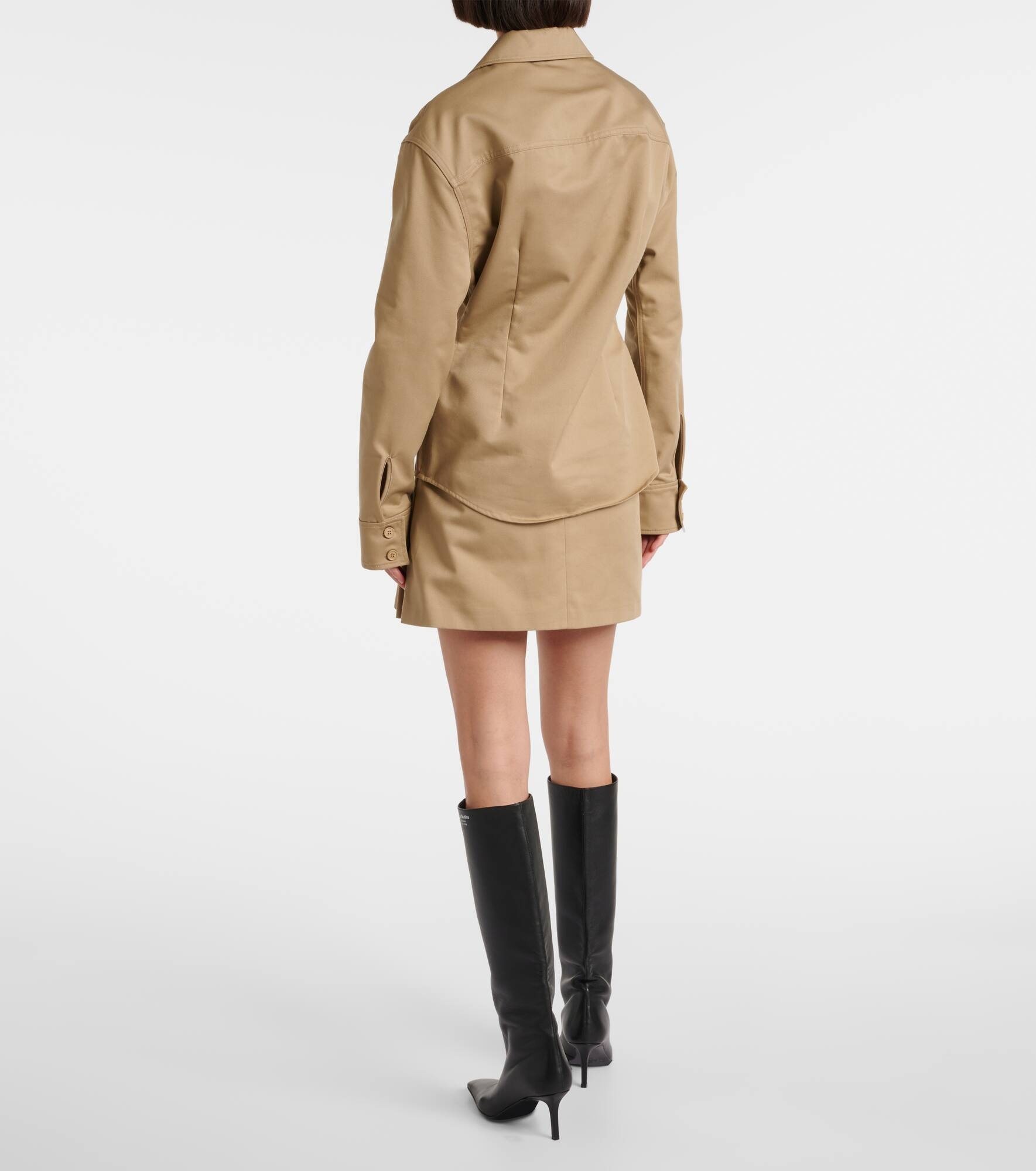 Gabardine shirt - 3