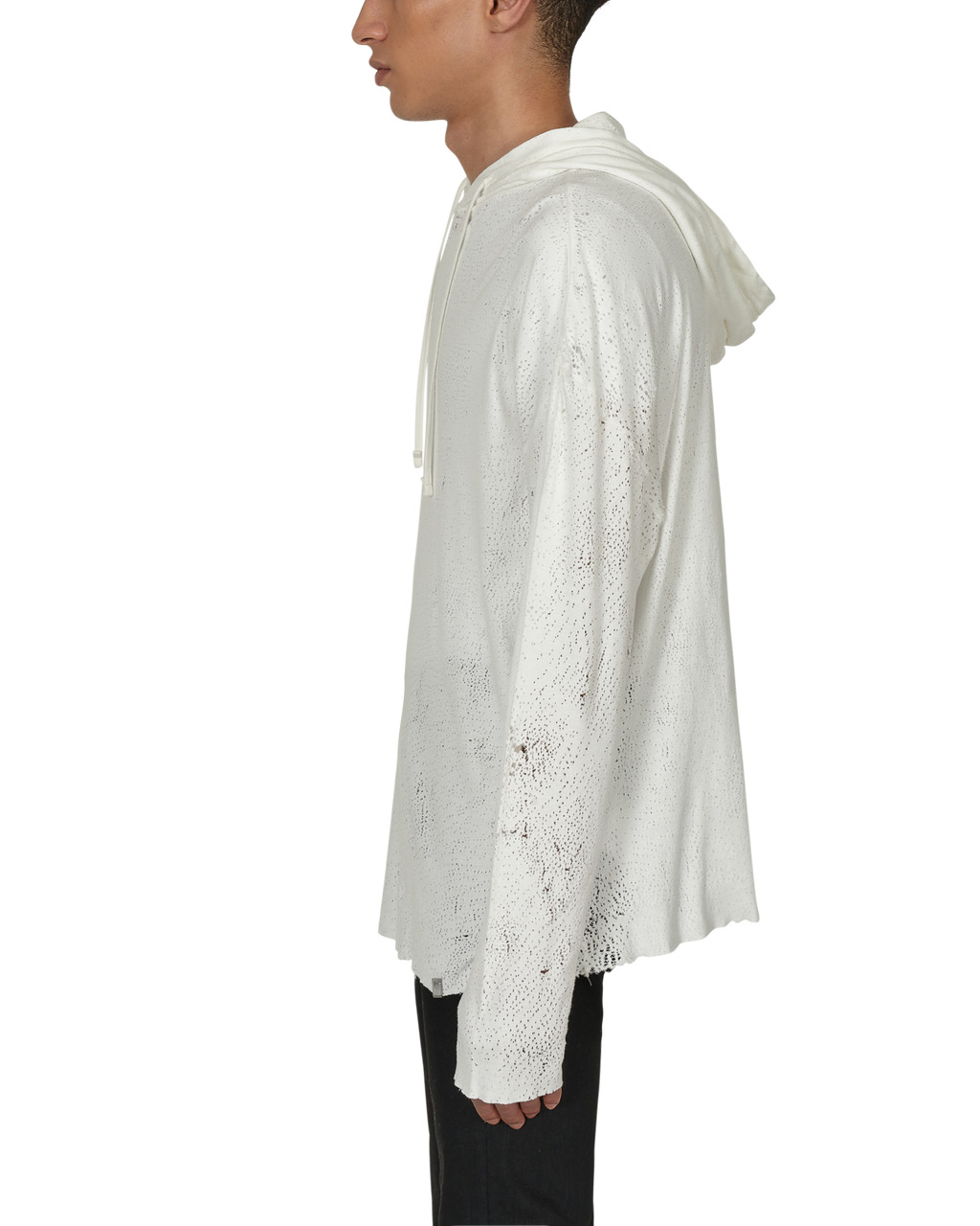 DESTROYED HOODED TEE - 4