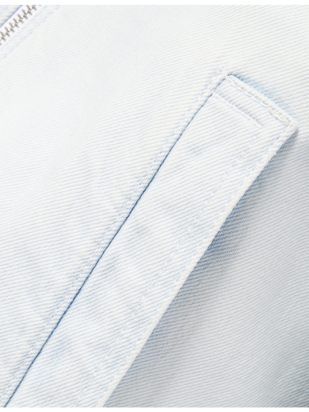 Round Faded-Wash Denim Jacket - 6