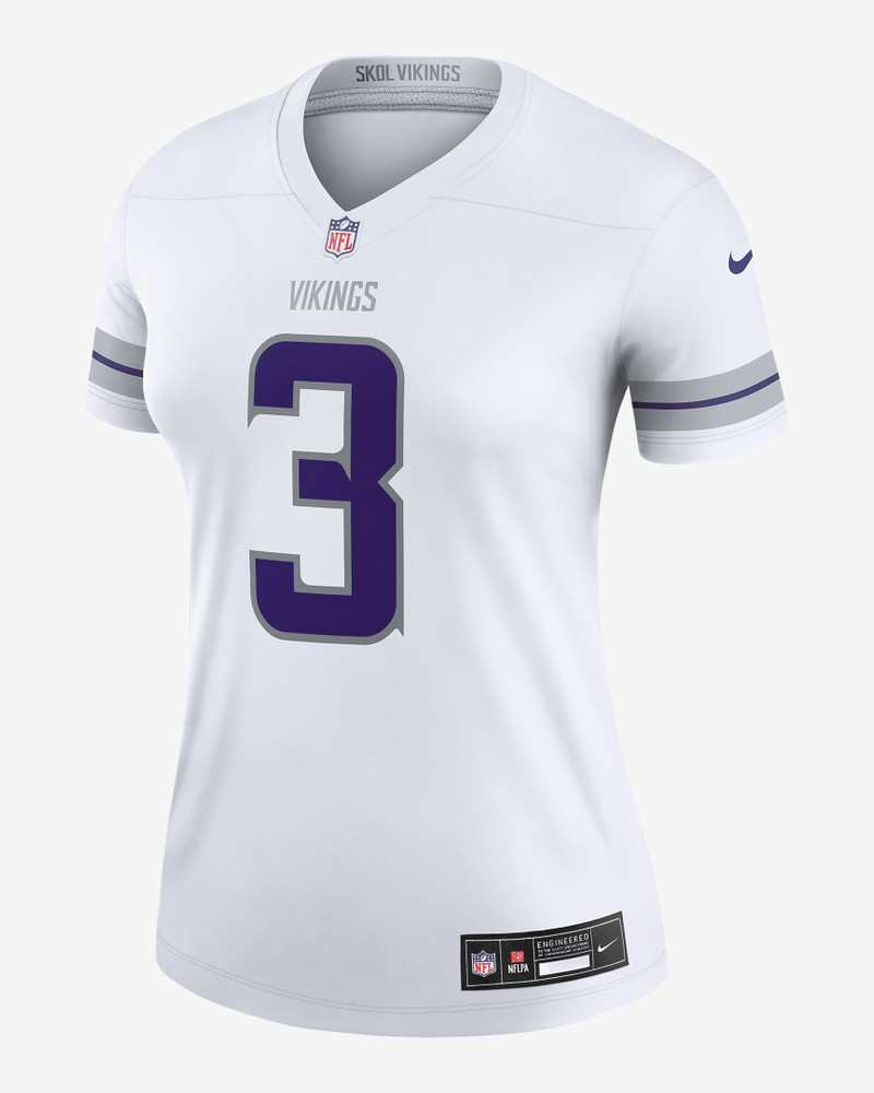 Jordan Addison Minnesota Vikings Women's Nike Dri-FIT NFL Legend Jersey 1