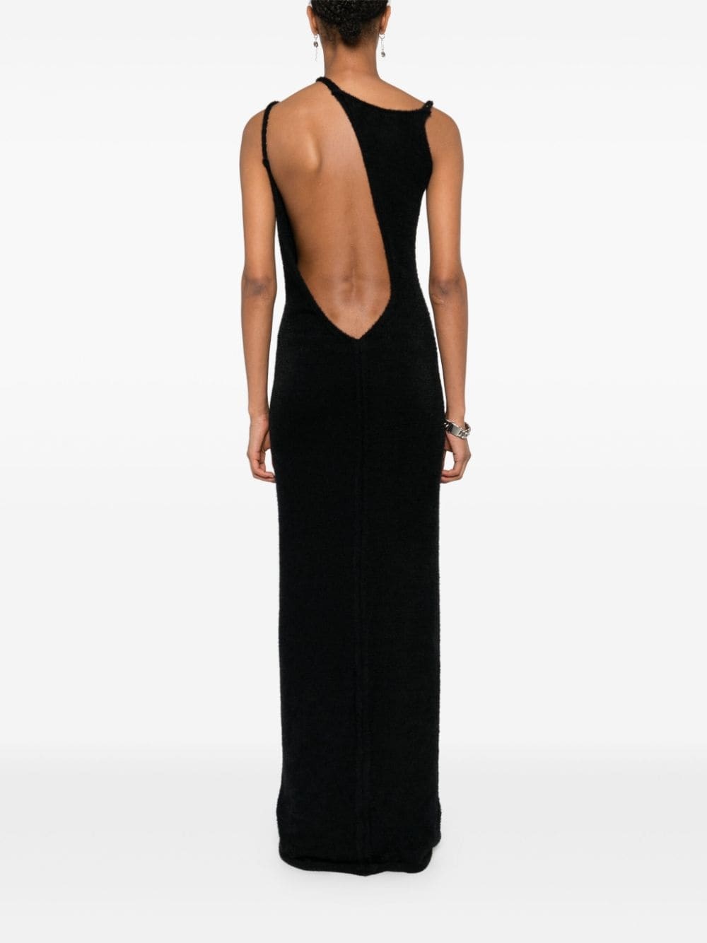 knitted maxi dress - 4