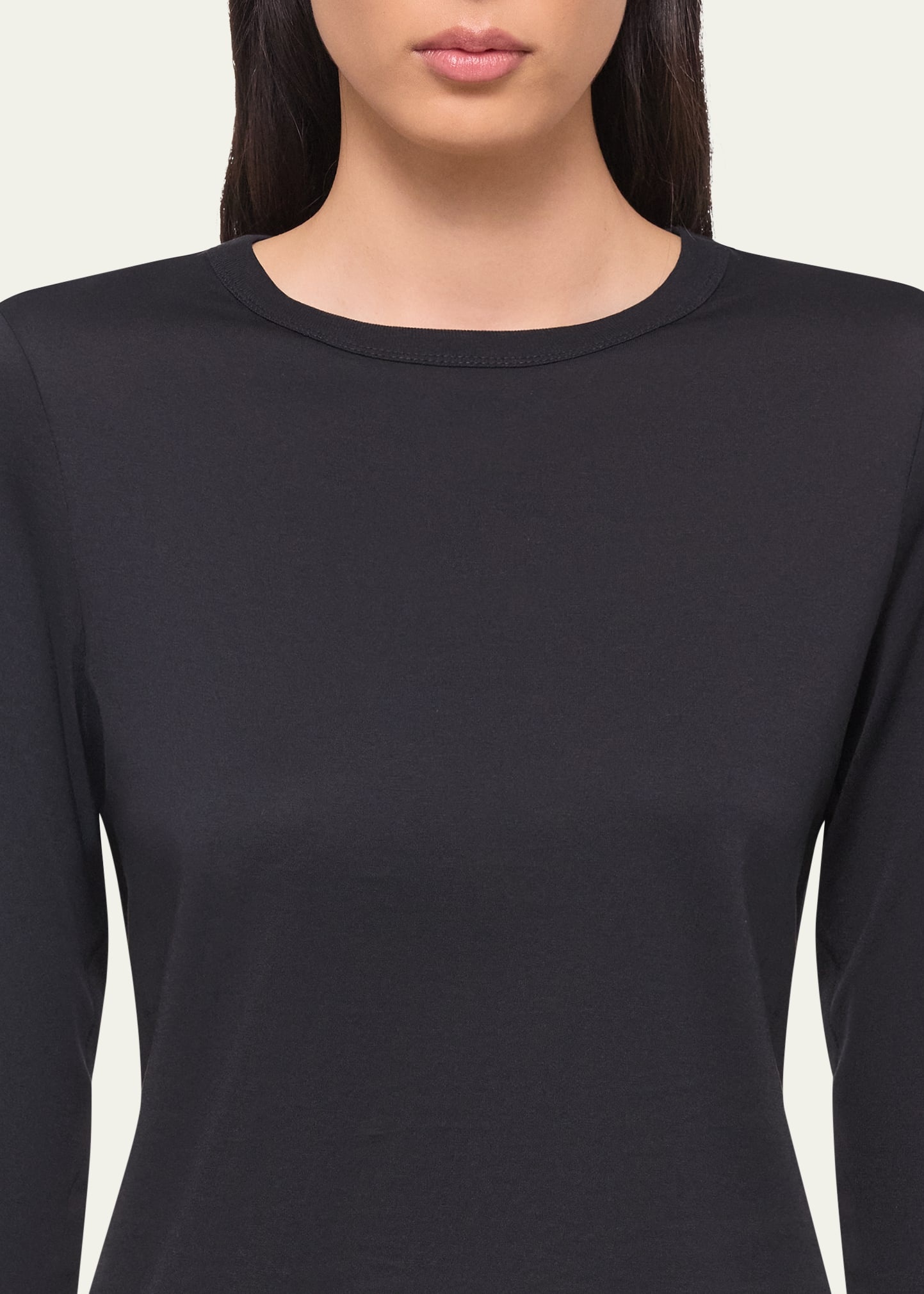 Slim Long-Sleeve Logo Tee - 5