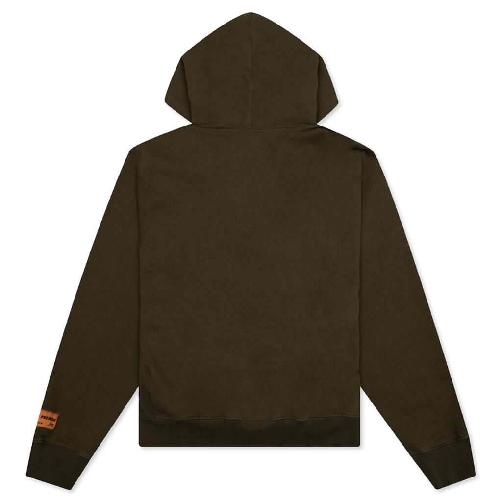 BW HOODIE - DARK OLIVE - 2