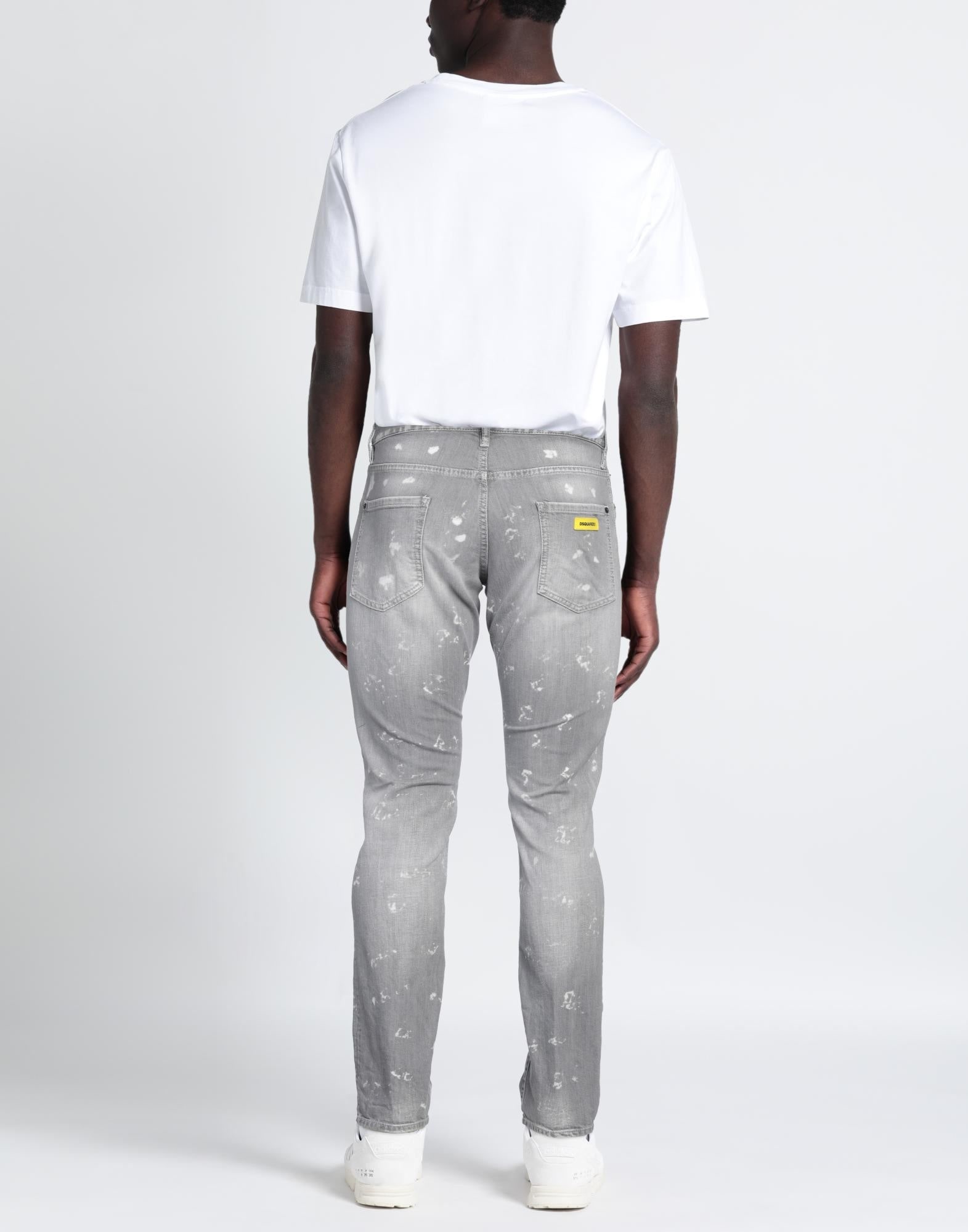 Light grey Men's Denim Pants - 3